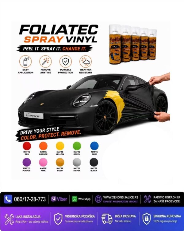PLASTI DIP SPREJ FOLIJA