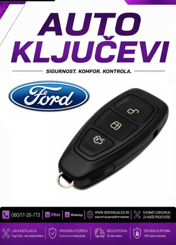 KLJUC FORD KUCISTE KLJUCA MODEL 4