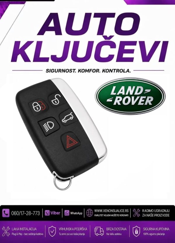 KLJUC LAND ROVER KUCISTE KLJUCA MODEL 2