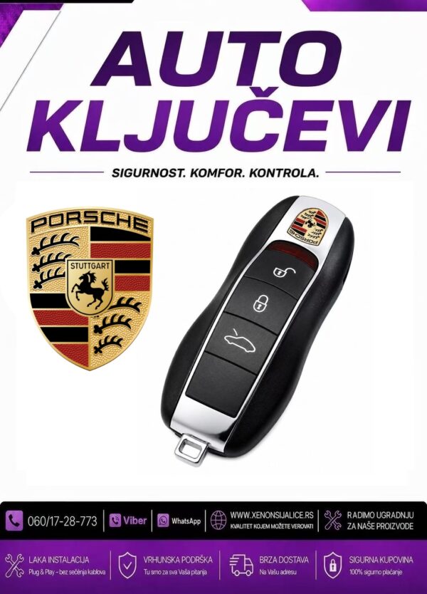 KLJUC PORSCHE KUCISTE KLJUCA MODEL 1