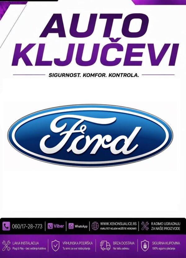 KUCISTE KLJUCA FORD