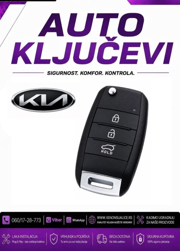 KLJUC KIA KUCISTE KLJUCA MODEL 3