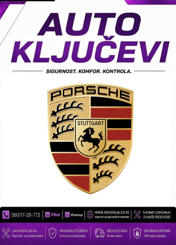 KUCISTE KLJUCA PORSCHE