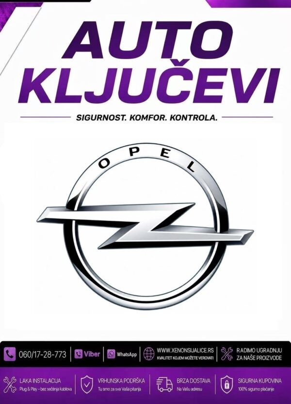 KUCISTE KLJUCA OPEL