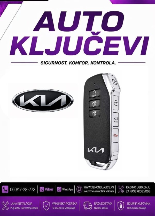 KLJUC KIA KUCISTE KLJUCA MODEL 4