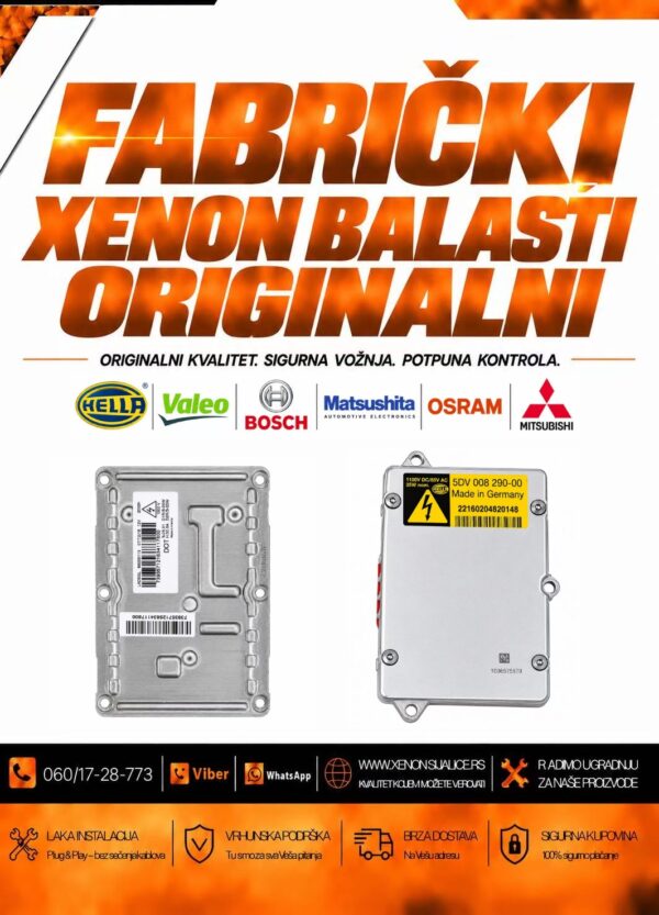 FABRICKI XENON BALASTI ORIGINALNI