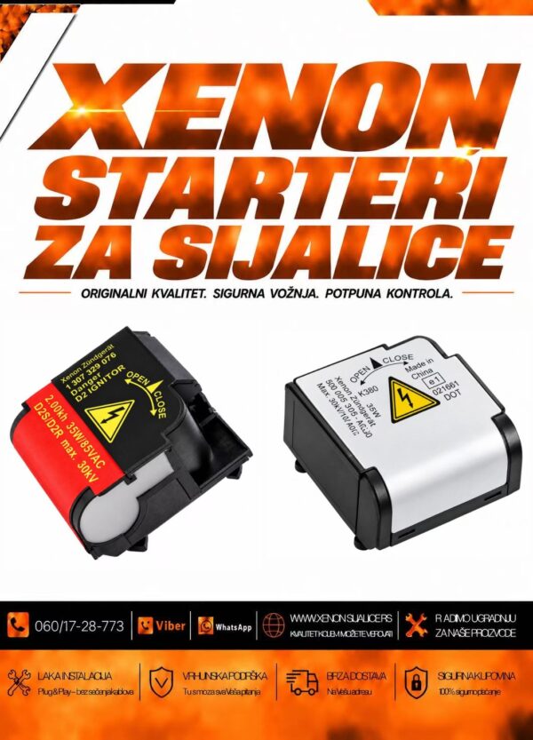 XENON STARTERI ZA SIJALICE