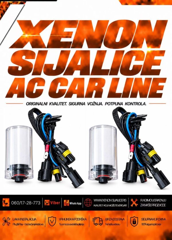 XENON SIJALICE AC CAR LINE