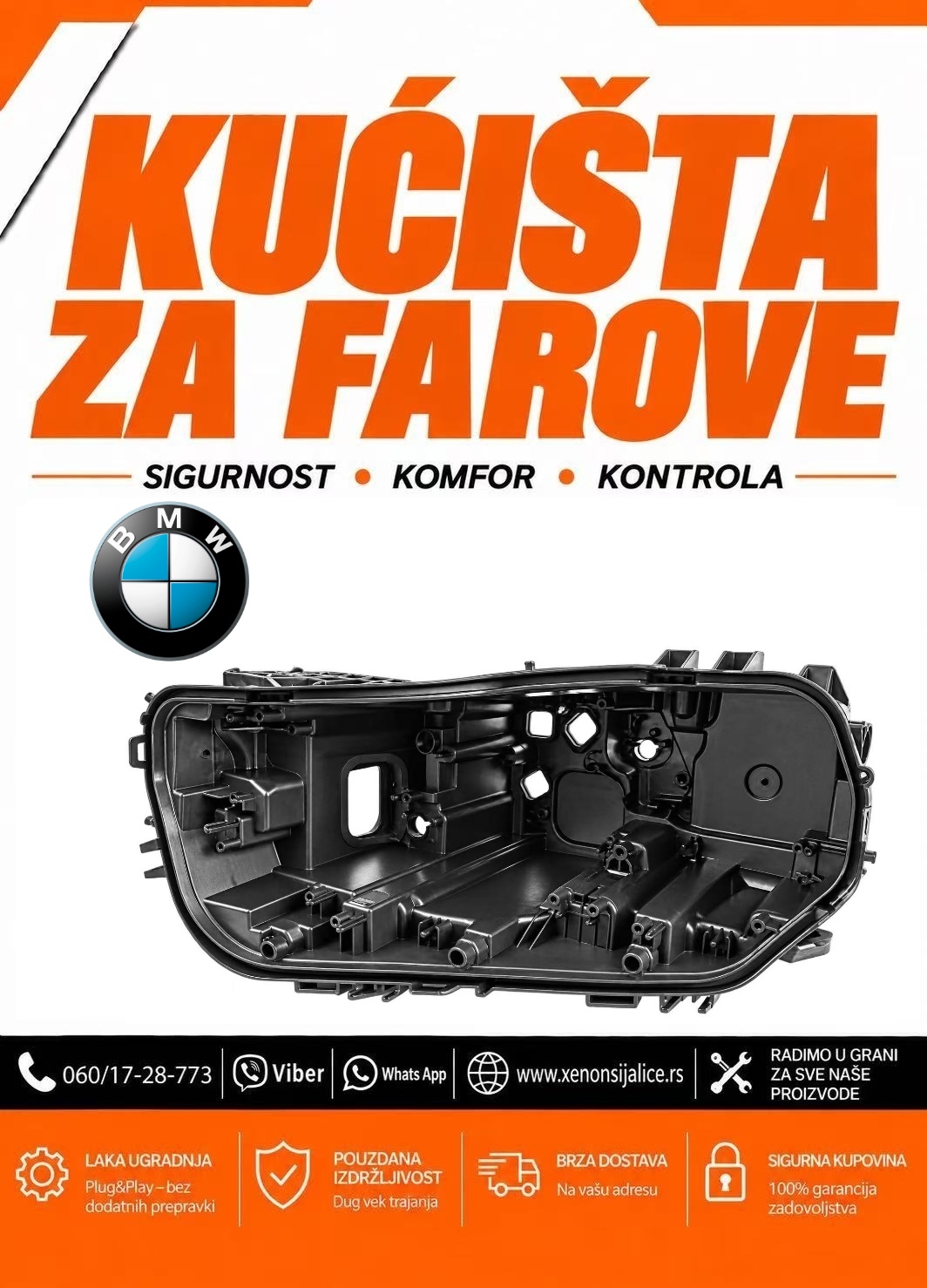 KUCISTE FARA BMW X7 G07 22-26 LED