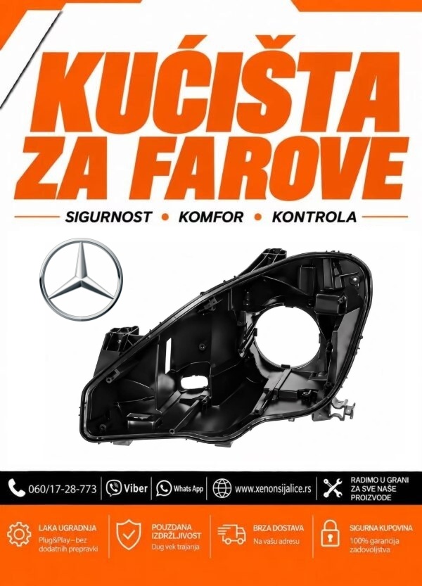 KUCISTE FARA MERCEDES B KLASA W246 11-14 XENON